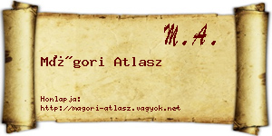 Mágori Atlasz névjegykártya